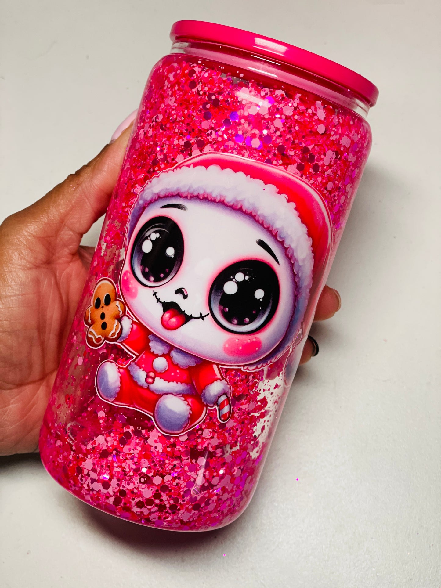 16oz Snow Globe Blank