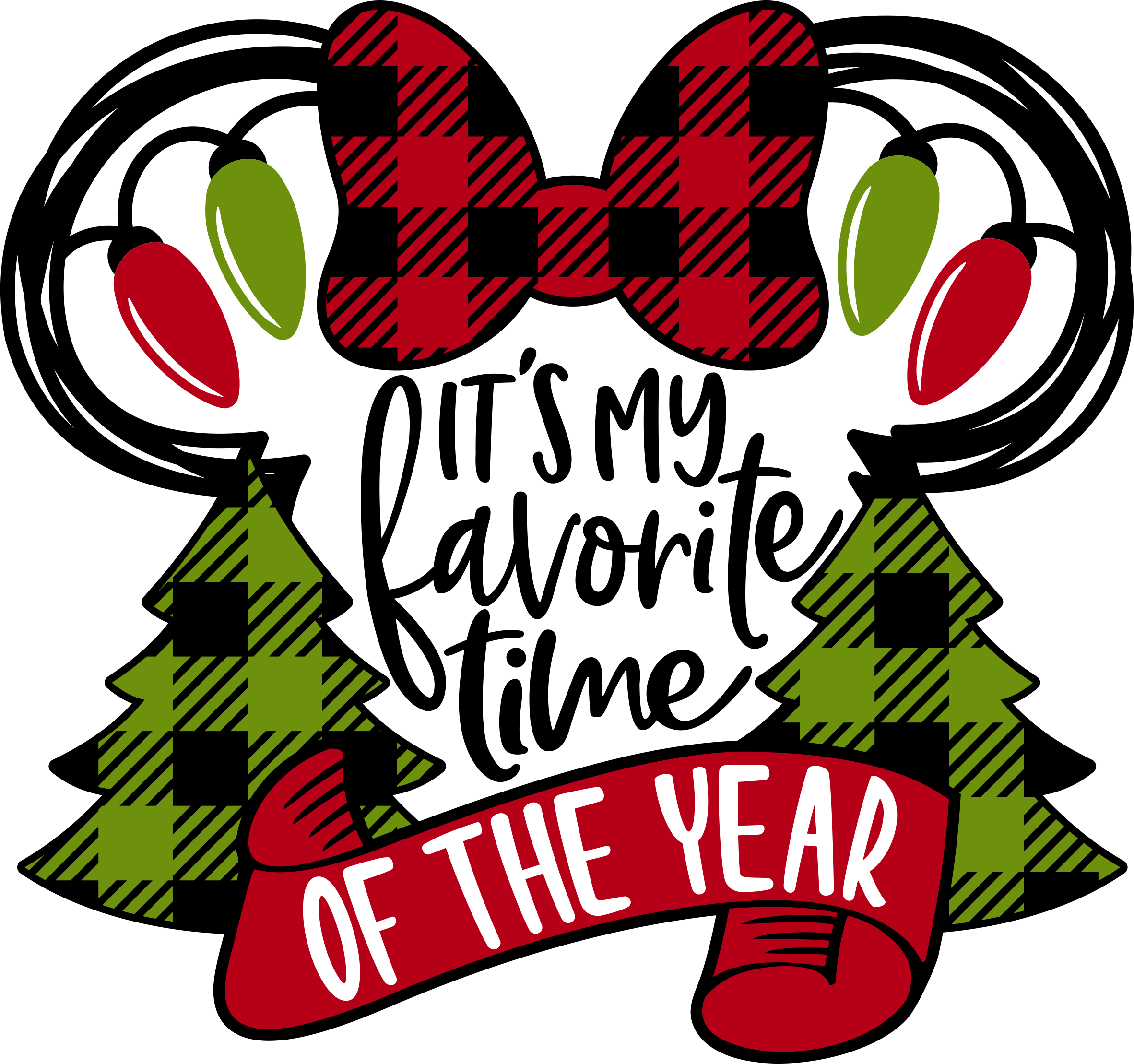 Fav Time 492 - Favorite Time of The Year UV DTF Decal – AVVÁ Boutique