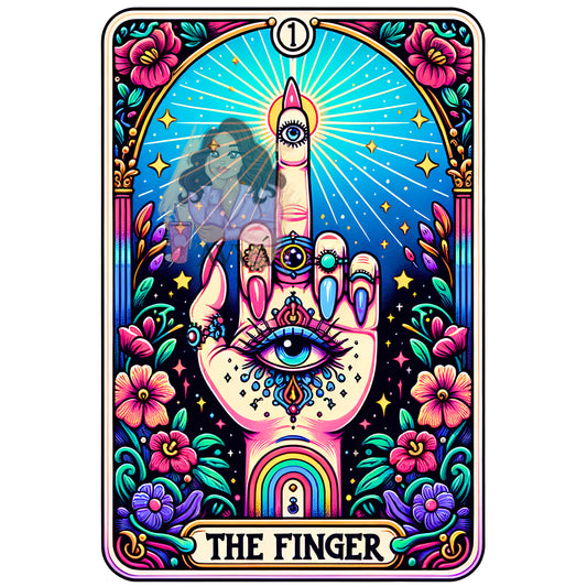 659 - Finger Tarot Decal