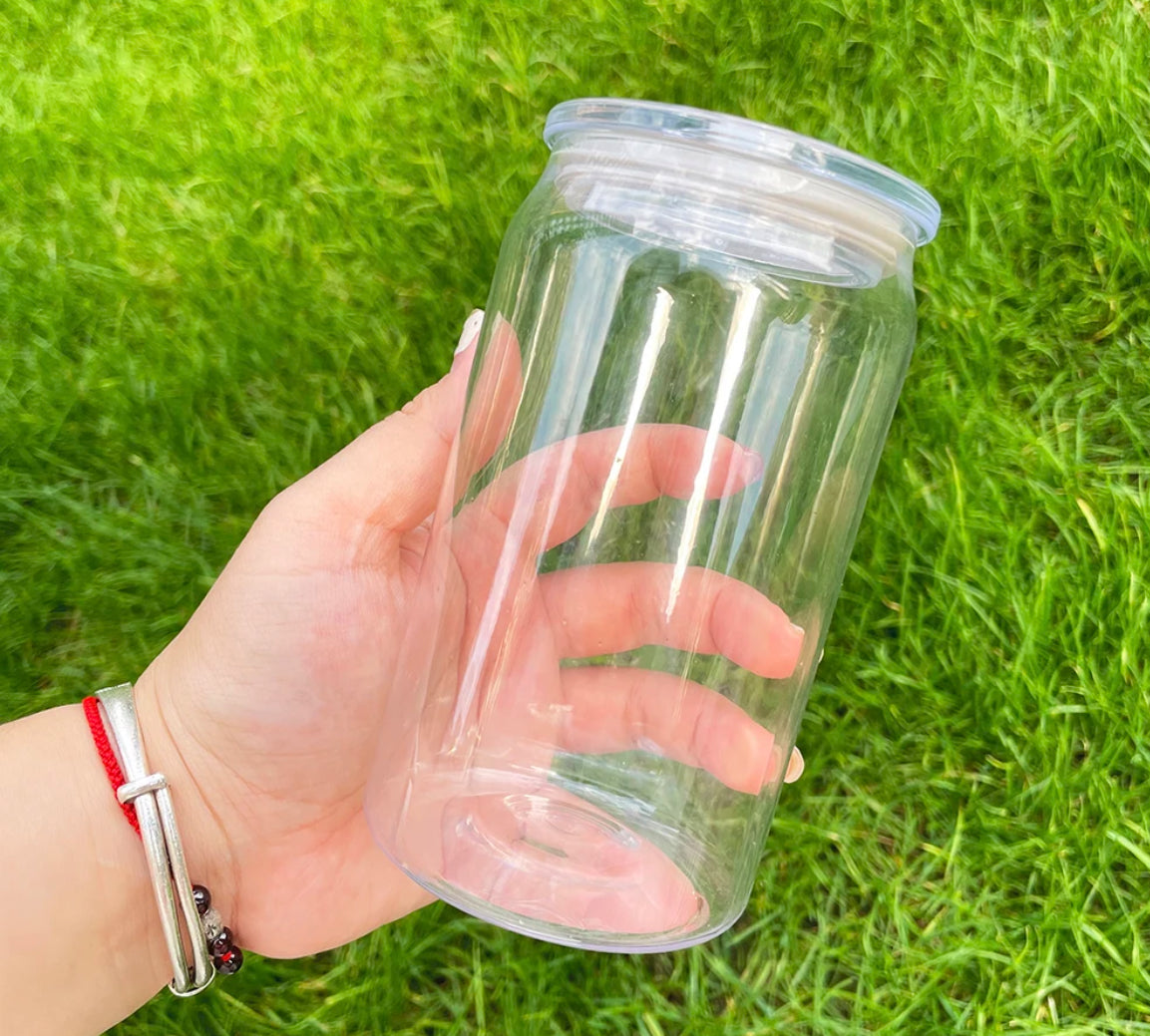 16oz Acrylic Plastic Cans (Kid Friendly)