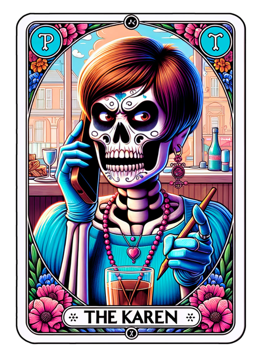667- funny tarot cards (multiple options)