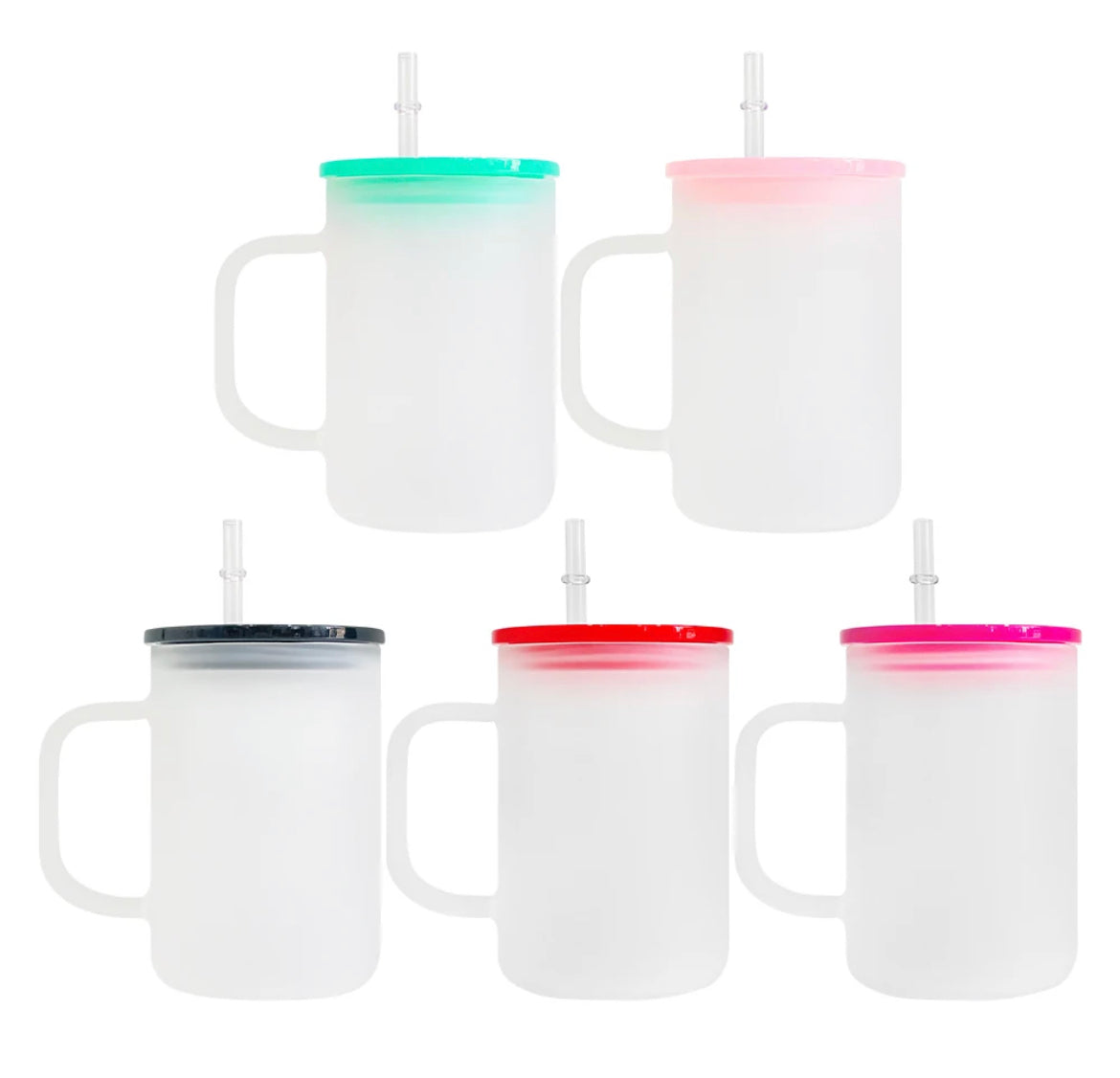Plastic PP Acrylic Glass Mug Lids