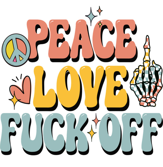 664 - F Off decal