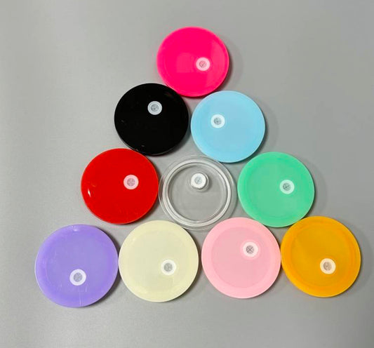 Plastic PP Acrylic Glass Mug Lids