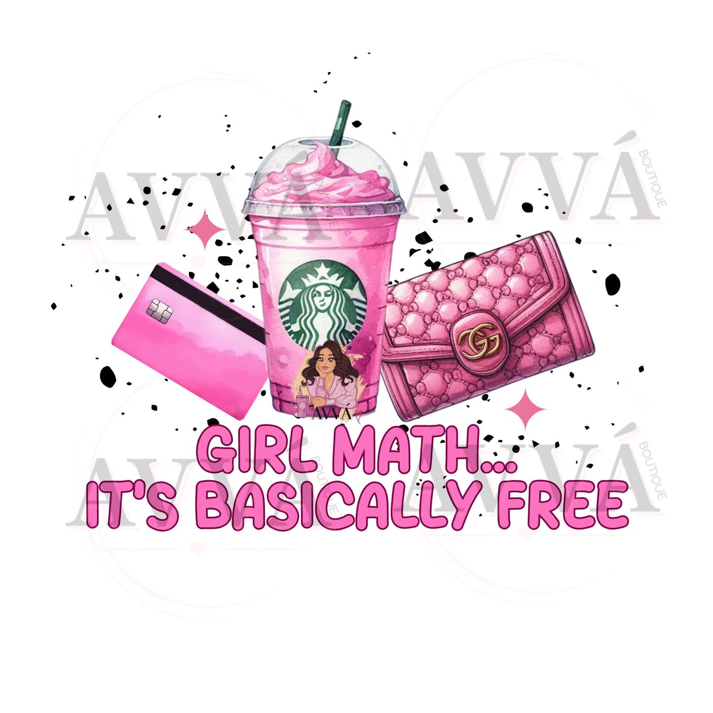 EXCLUSIVE - Girl Math  - Vinyl + Decal + Wrap
