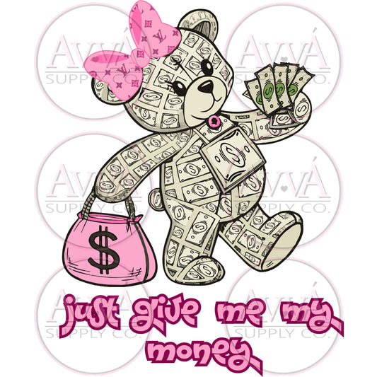 793 - Give Me My Money -  Decal (Exclusive)