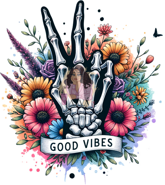 655 - Good Vibes 2 Decal
