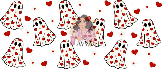 597- Heart Ghostie Wrap