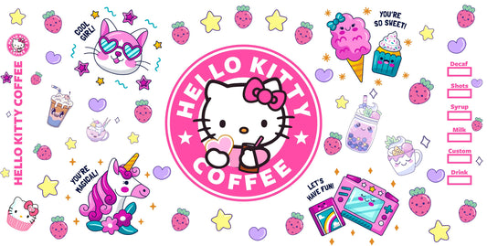 78 - H. Kitty SB Coffee UV DTF