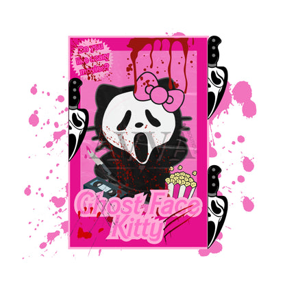 Horror Card Kitty - Vinyl + Wrap + Decal