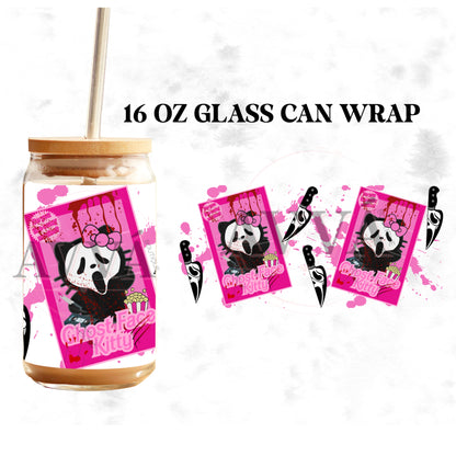 Horror Card Kitty - Vinyl + Wrap + Decal