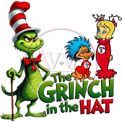 748 -  Green Guy In The Hat - Vinyl + Wrap + Decal