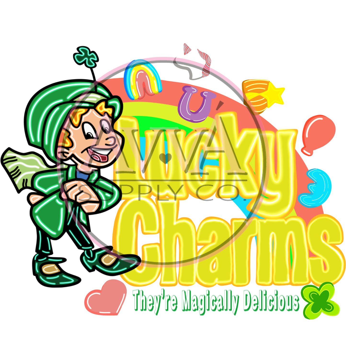 773 - Lucky Charms - Vinyl +  Decal