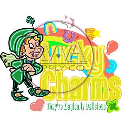 773 - Lucky Charms - Vinyl +  Decal