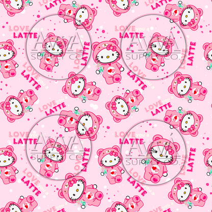 777 - HK Love You a Latte - Vinyl + Wrap + Decal
