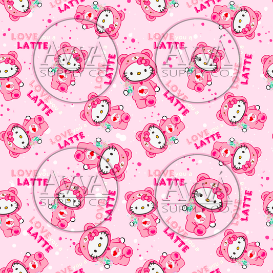 777 - HK Love You a Latte - Vinyl + Wrap + Decal