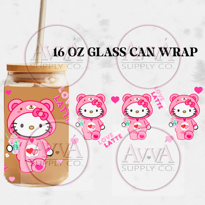 777 - HK Love You a Latte - Vinyl + Wrap + Decal