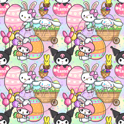 788 - Friends at Easter -  Decal