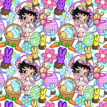 789 - Bunny Betty -  Decal