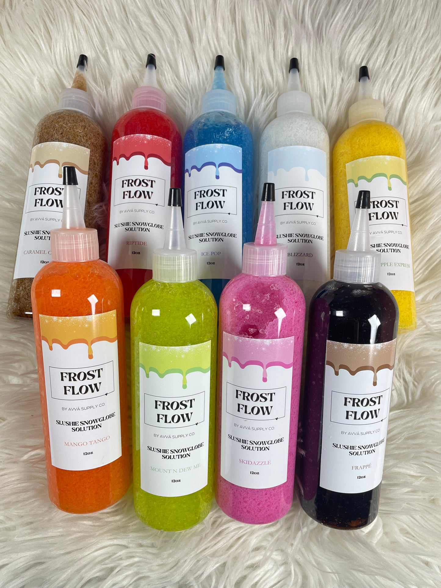 FrostFlow - Premixed Slushy Snow Globe Solution