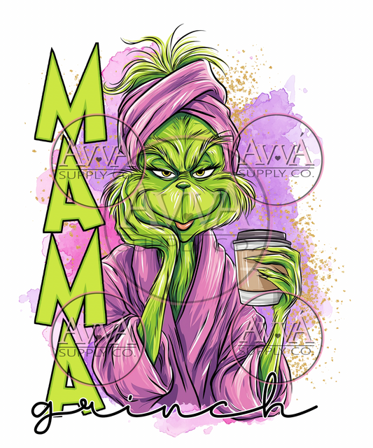 843 - Mama G Face -  Decal