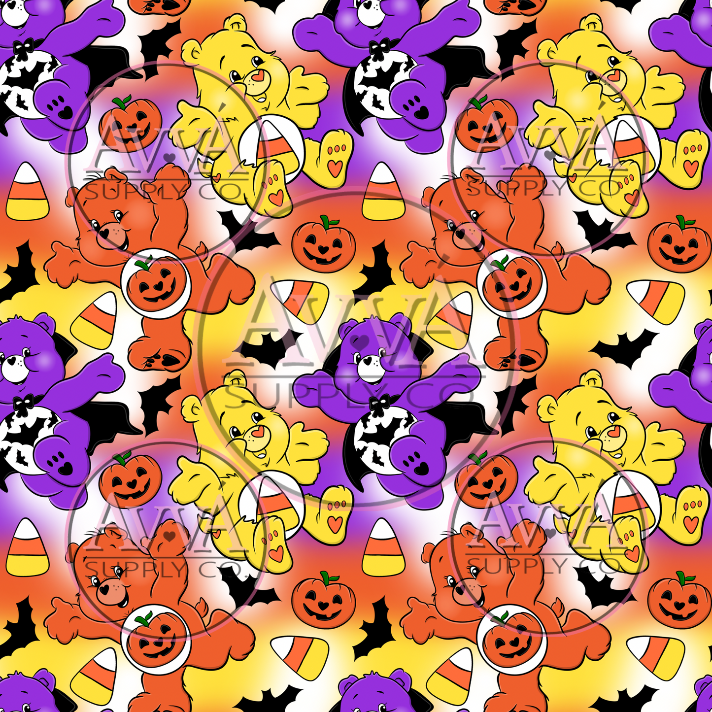 844 - Halloween Bears - Vinyl