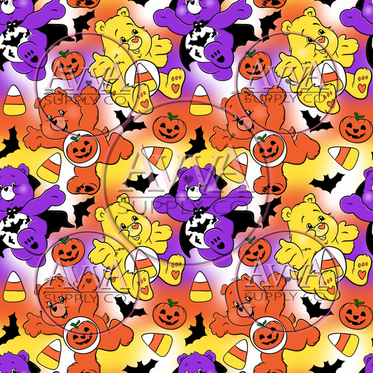 844 - Halloween Bears - Vinyl