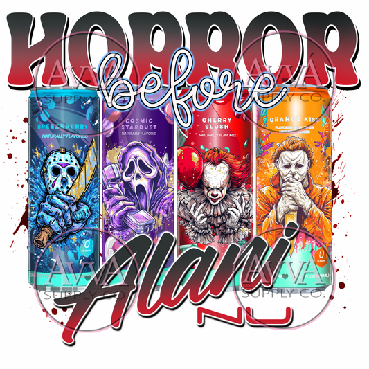 853 - Horror Before Energy -  Decal