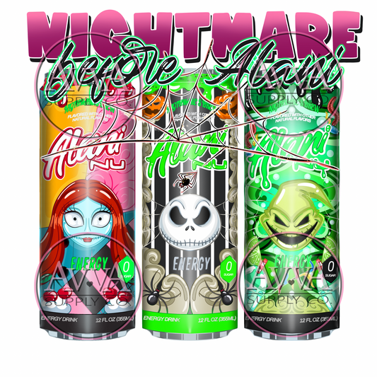 855 - Nightmare Before Energy -  Decal