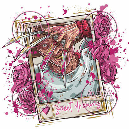 851 - Horror Polaroid -  Decal