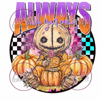 851 - Horror Polaroid -  Decal