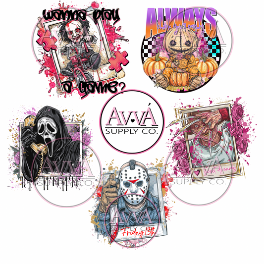851 - Horror Polaroid -  Decal