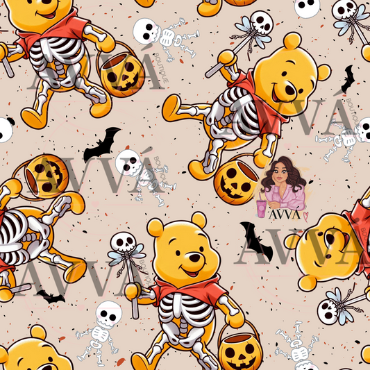 Skelli Pooh - Vinyl + Decal + Wrap