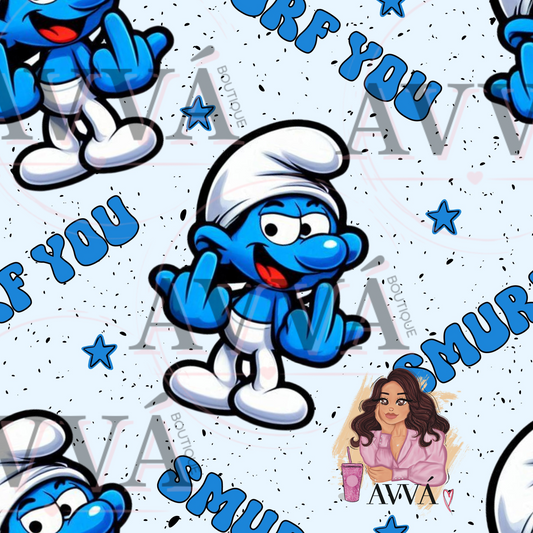 EXCLUSIVE Smurf You! - Vinyl + Decal + Wrap