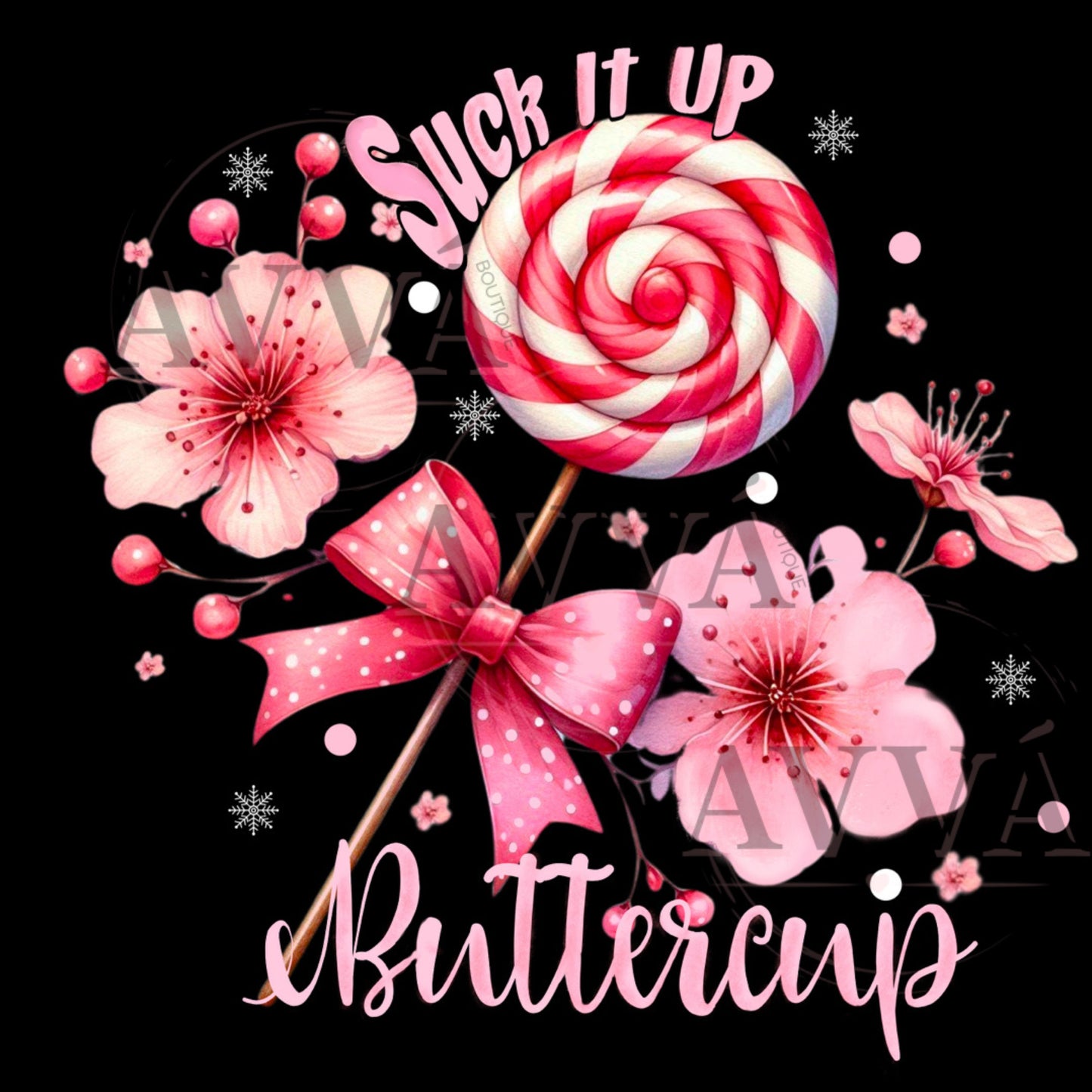 717 - Christmas Suck It Up Buttercup (EXCLUSIVE) - Vinyl + Wrap + Decal