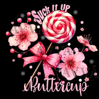717 - Christmas Suck It Up Buttercup (EXCLUSIVE) - Vinyl + Wrap + Decal
