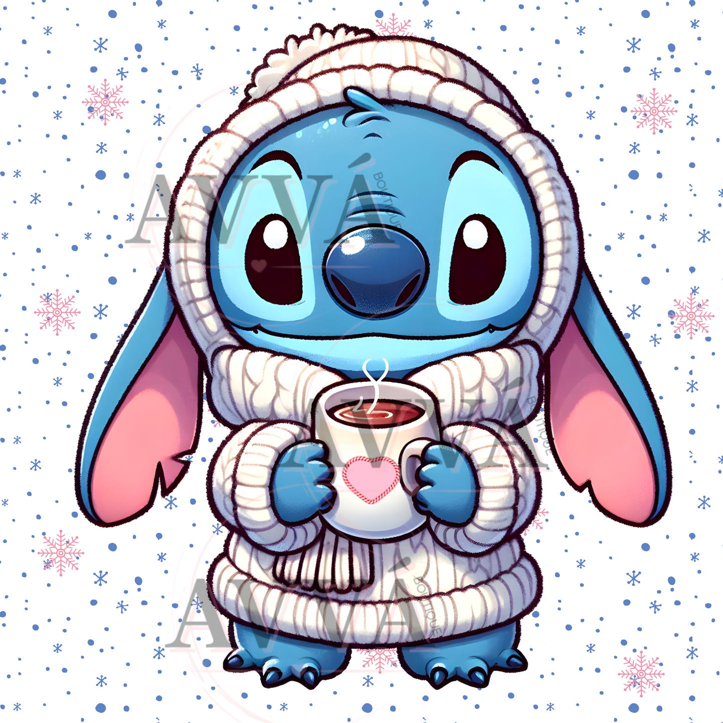 722 -  (EXCLUSIVE) Christmas Blue Guy - Vinyl + Wrap + Decal