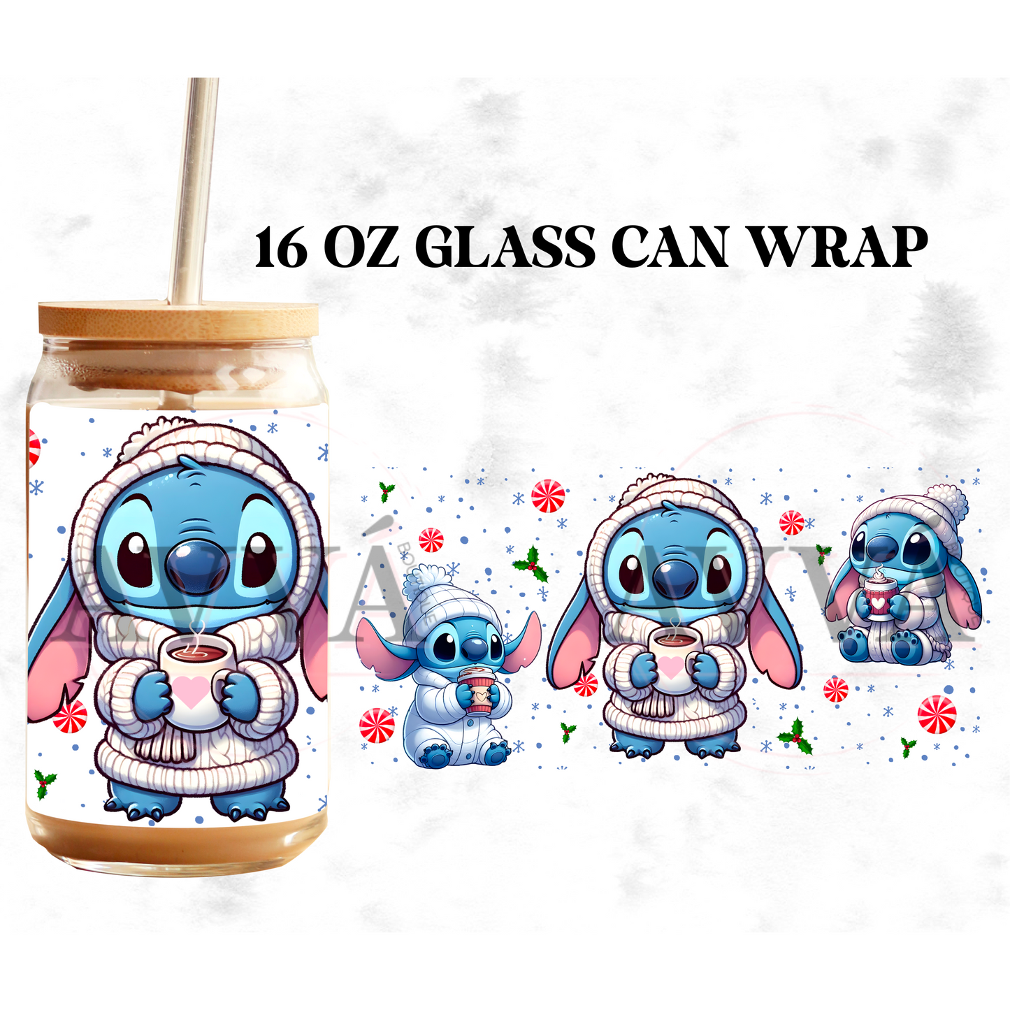 722 -  (EXCLUSIVE) Christmas Blue Guy - Vinyl + Wrap + Decal