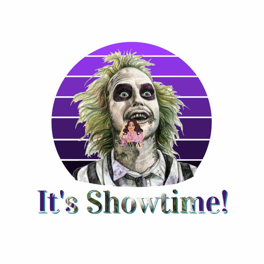 106 - It's Showtime UV DTF Decal