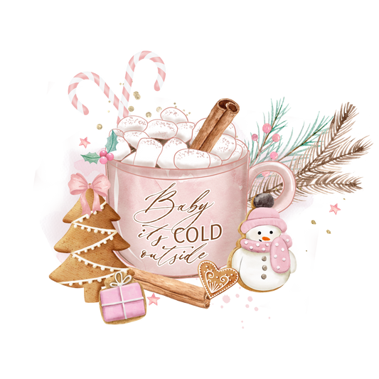 515 - It's Cold Outside UV DTF Decal