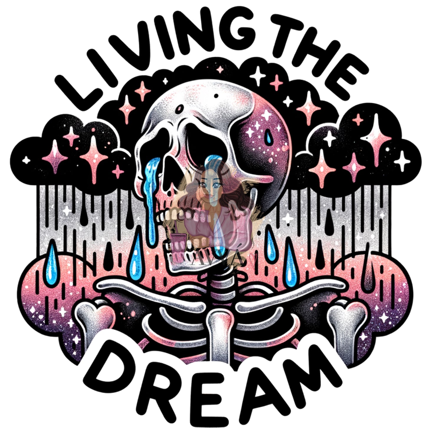 652 - Living The Dream Decal