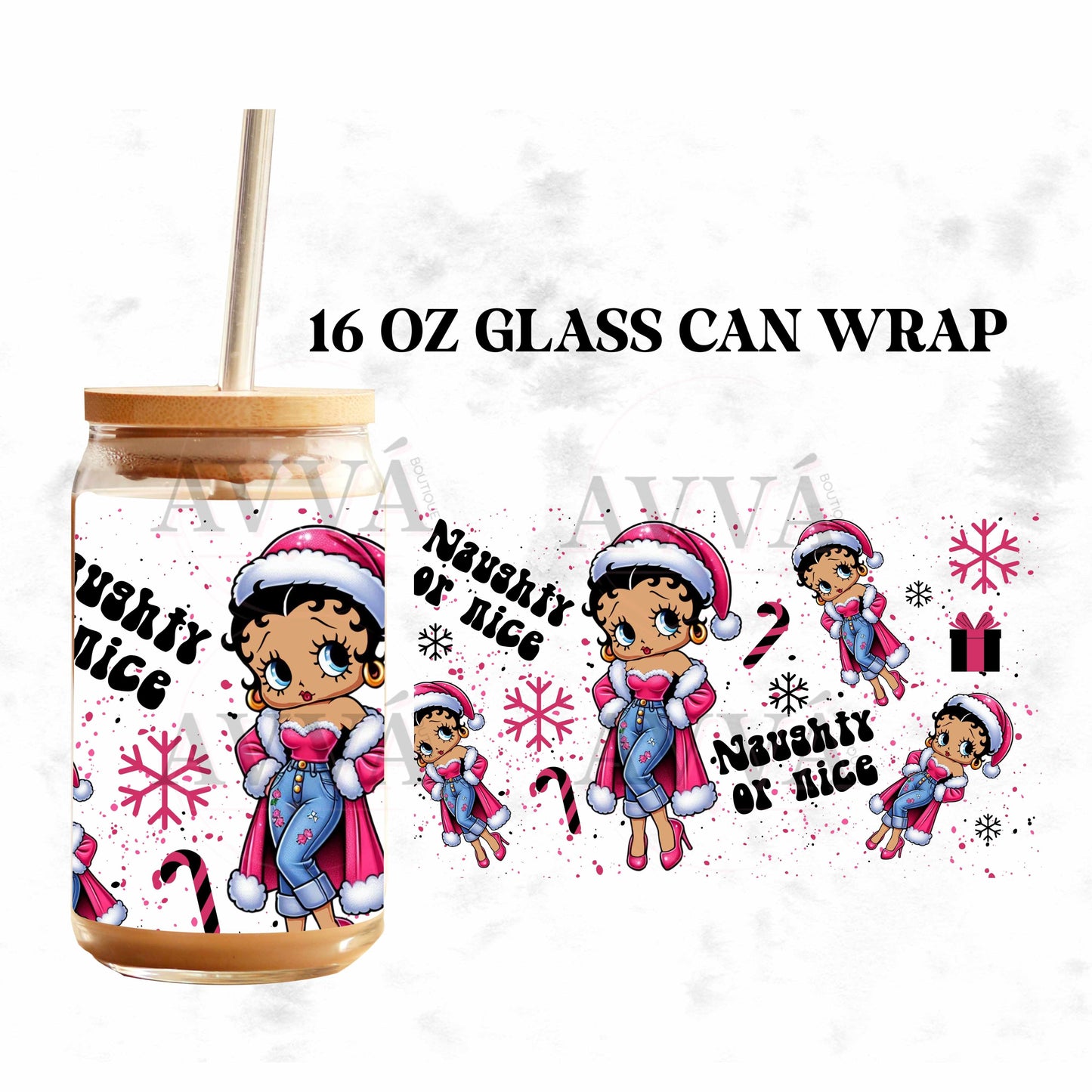 EXCLUSIVE -Naughty or Nice - Vinyl + Decal + Wrap