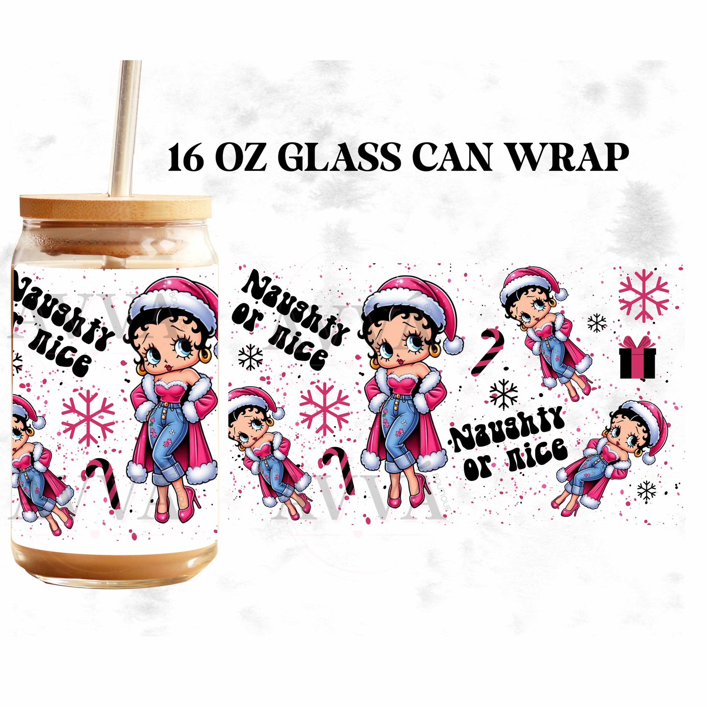 EXCLUSIVE -Naughty or Nice - Vinyl + Decal + Wrap