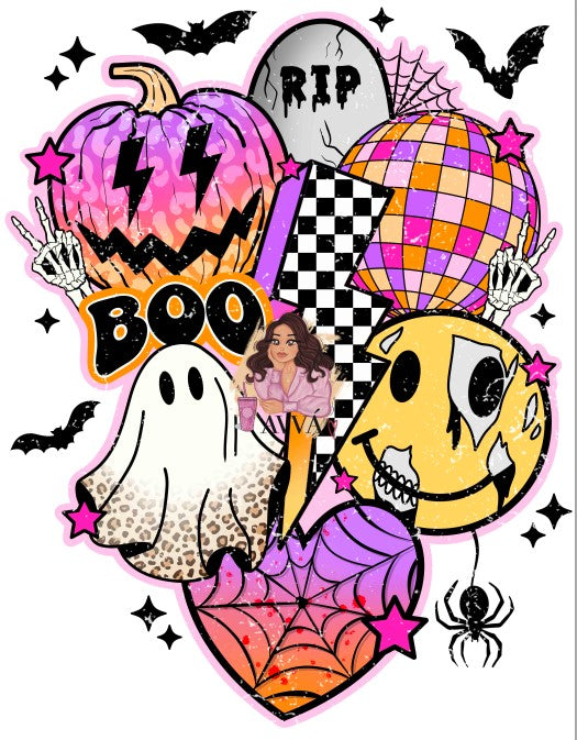 171 - RIP Boo Decal UV DTF