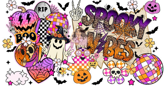 257 RIP Ghosts - 40oz UV DTF Tumbler Wrap