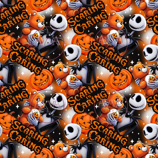 826 - Scaring is Caring - Vinyl + Decal