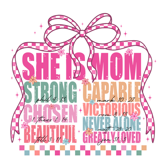 805 - She Is *Exclusive* -  Decal