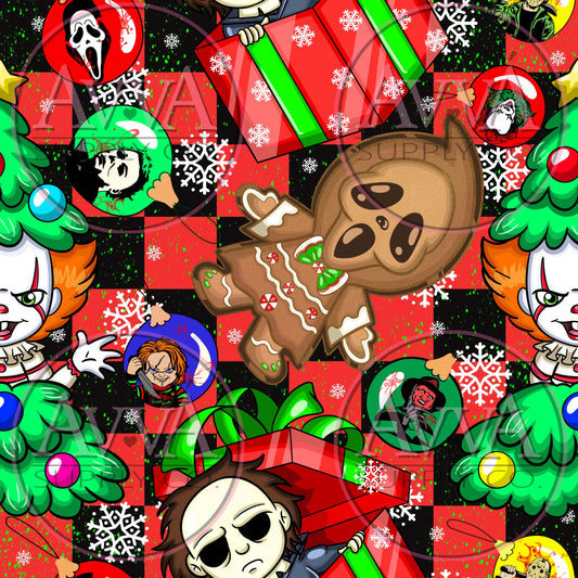 740 - So Merry It's Scary - Vinyl + Wrap + Decal