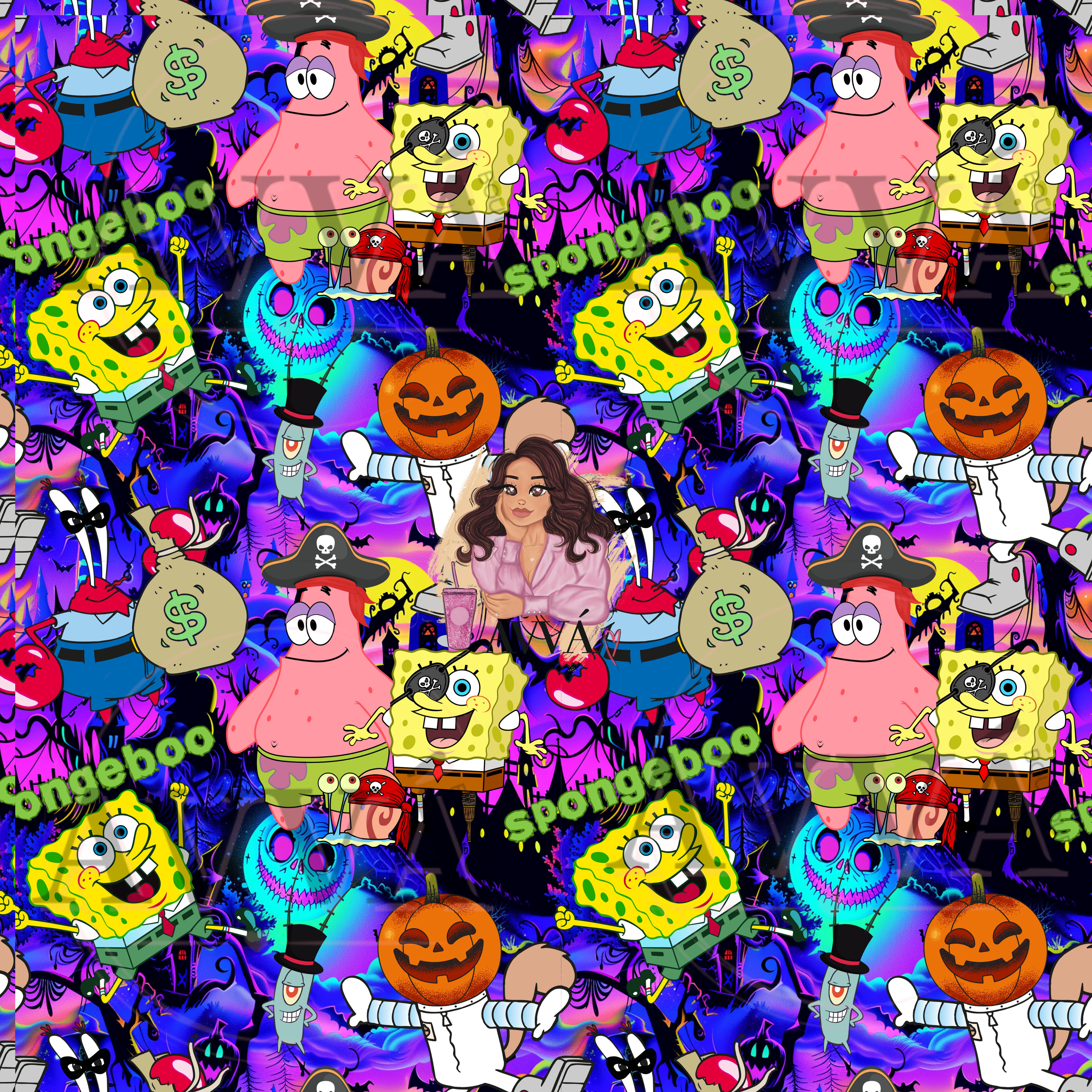 Spongefoo SpongeBoo - Vinyl + Decal – AVVÁ Boutique
