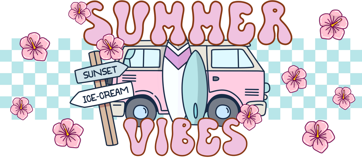194 - Summer Sunset UV DTF